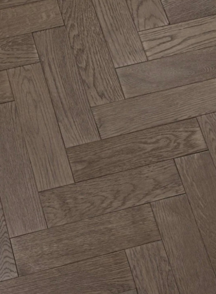 Modern Line 18mm Herringbone 18/3x80x300 - Gunmetal Grey Brushed Matt Lac