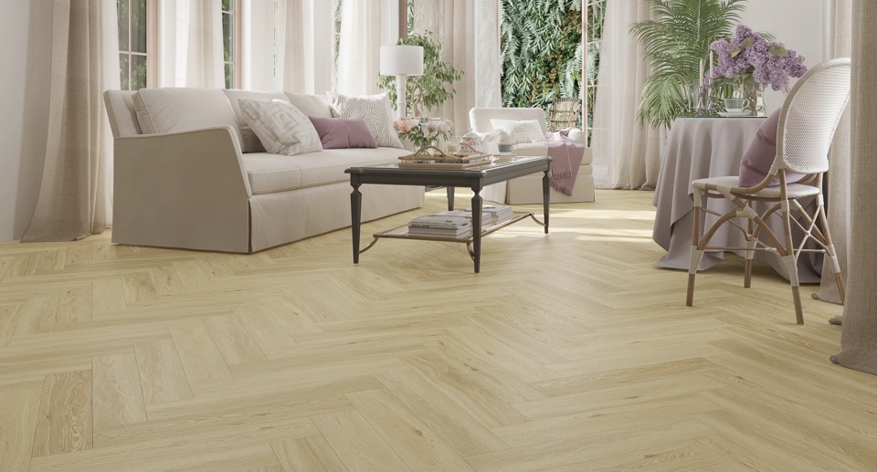 SPC Herringbone 6.5mm - Classic Oak