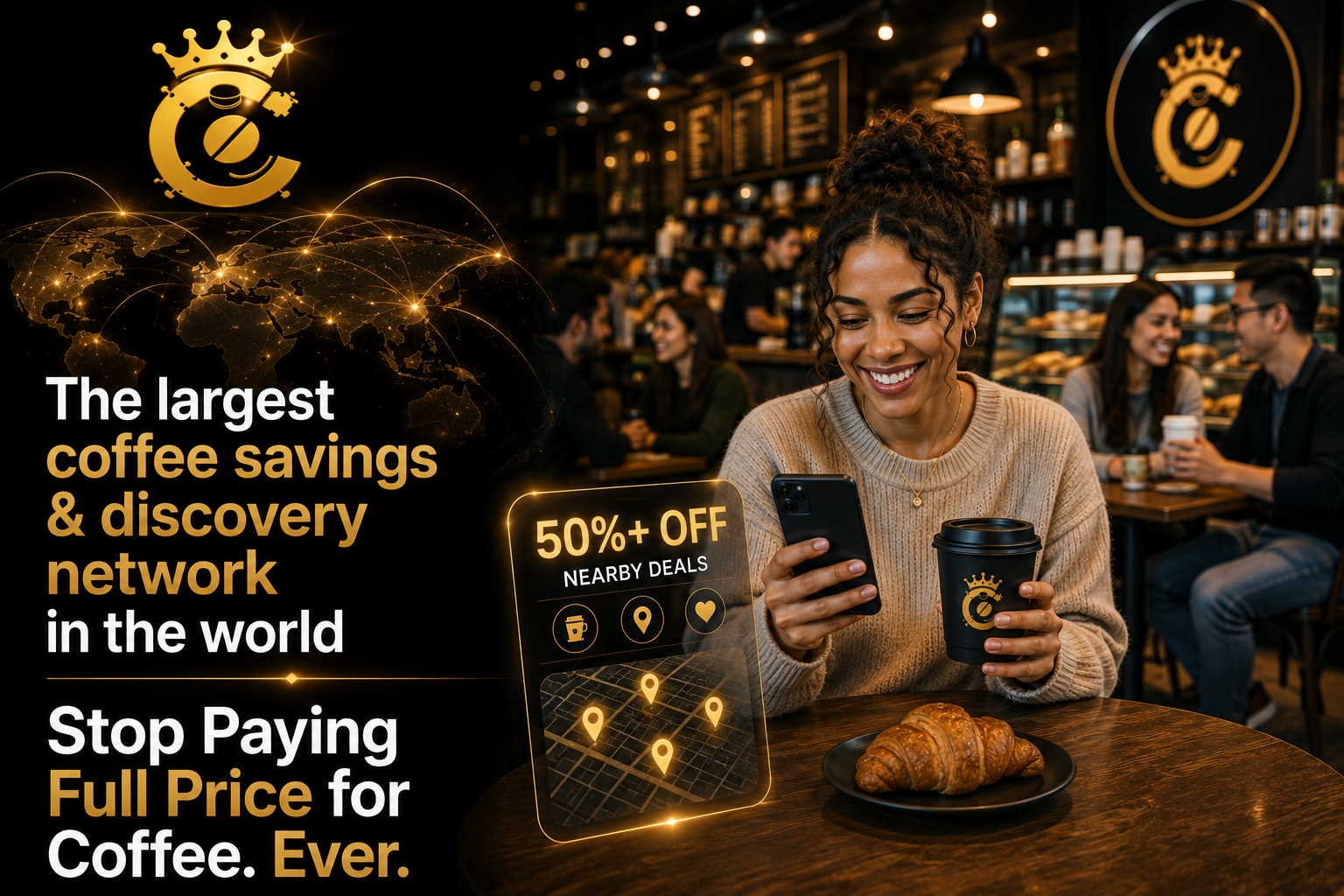 CoffeeCanz — Stop paying full price for coffee, 50%+ off nearby deals