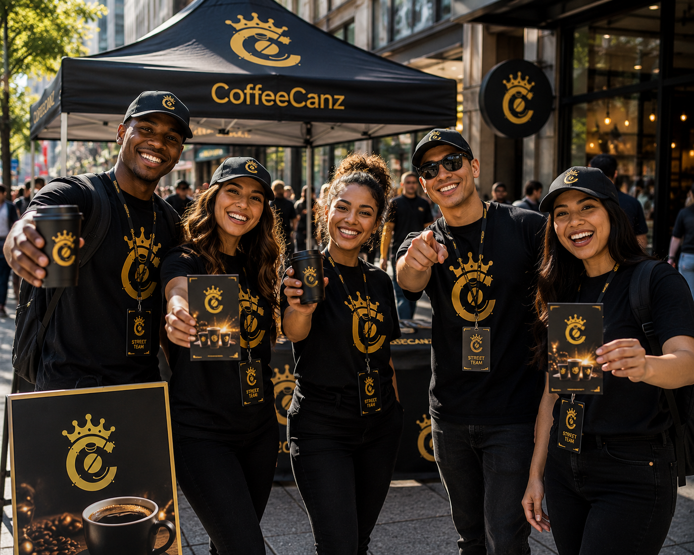CoffeeCanz Street Team