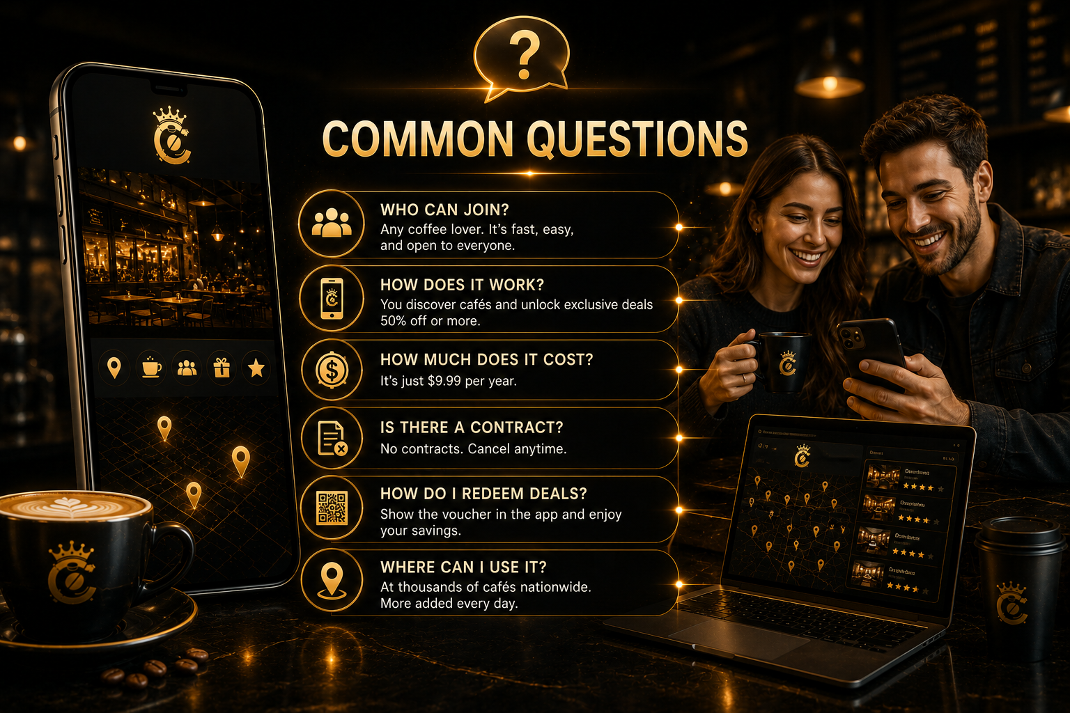 CoffeeCanz - Common Questions