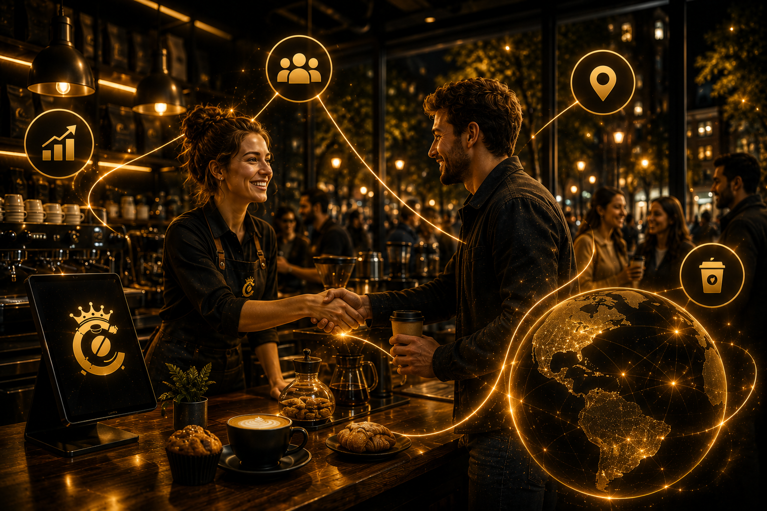 CoffeeCanz connects retailers and cafés to real customers