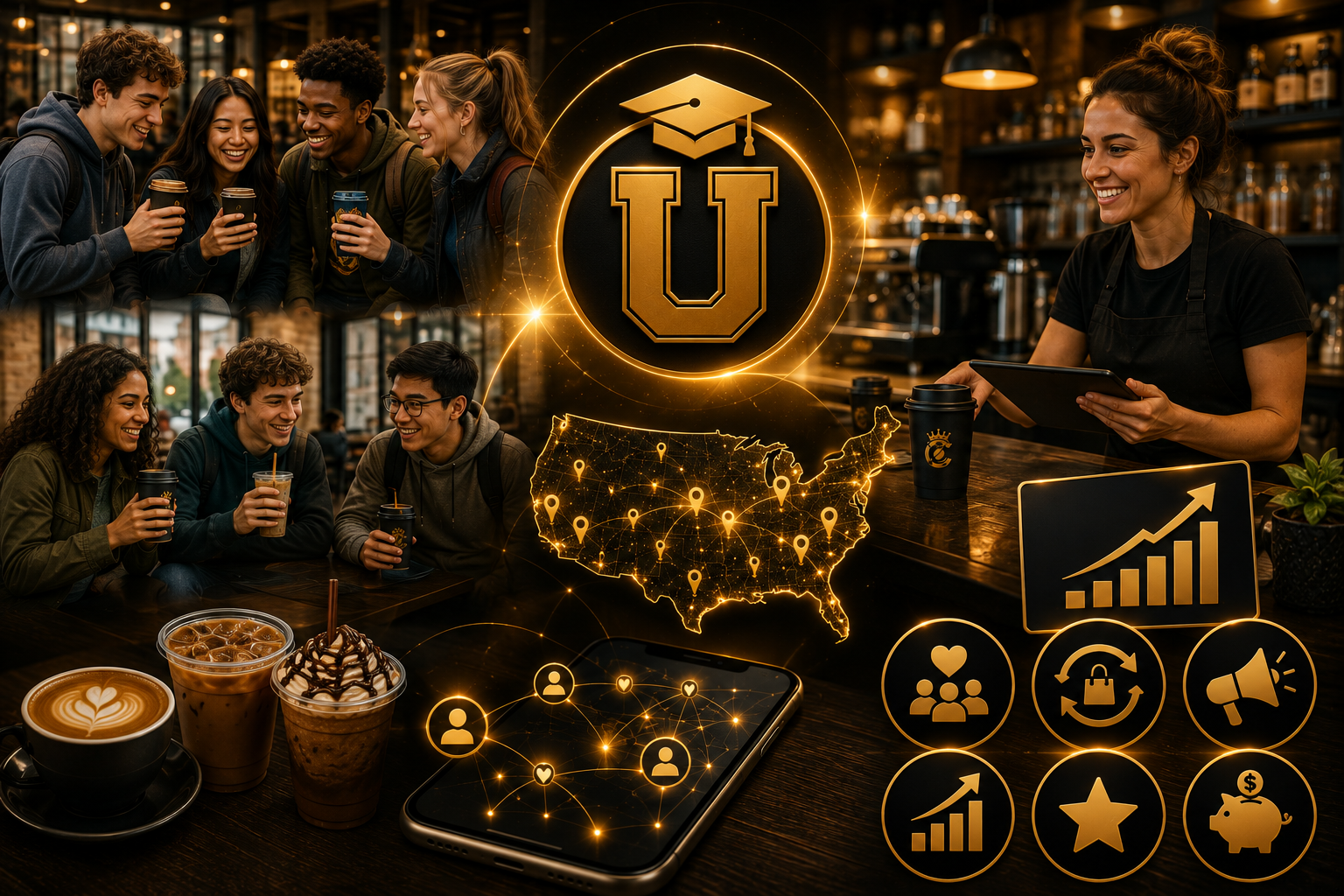 Why Merchants Love CoffeeCanz U — students, baristas, nationwide reach, and growth analytics