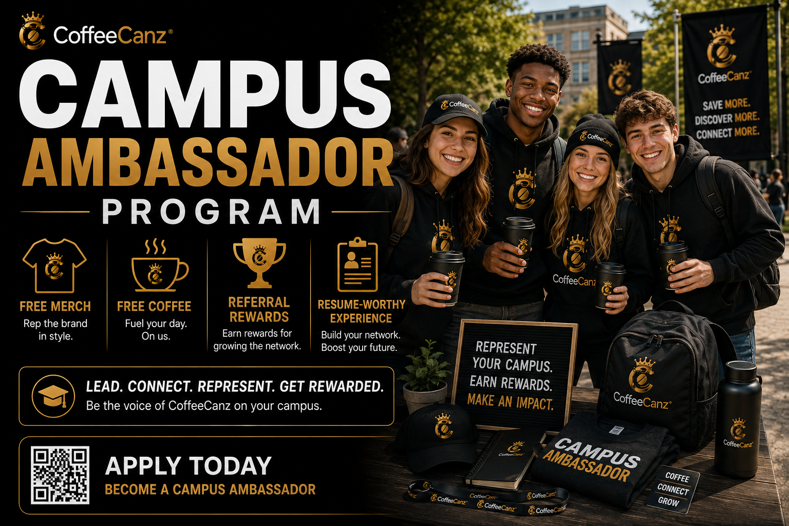 Campus Ambassador Program — Represent your campus, earn rewards, make an impact