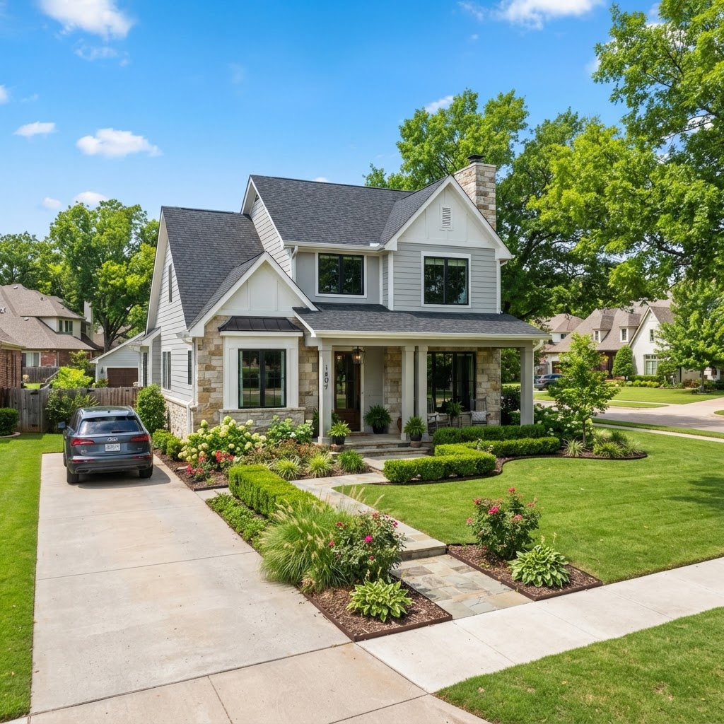 After - Inherited Hoarder House in Sand Springs