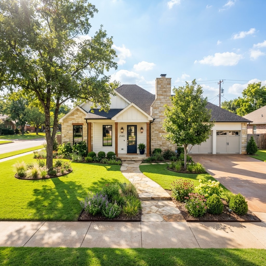 After - Inherited Hoarder House in Broken Arrow