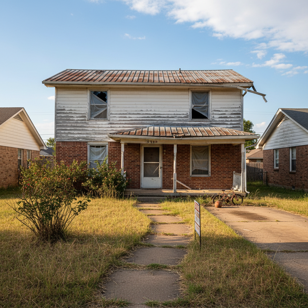 Before - From Disaster to Dream: Transforming a Sand Springs Fixer-Upper