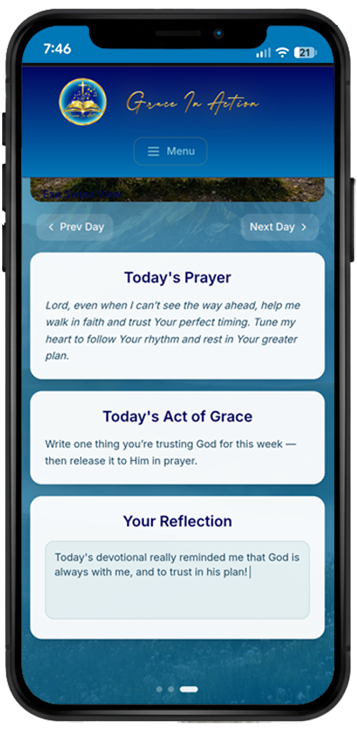 GIA App Mockup - Swipe View Pg 3