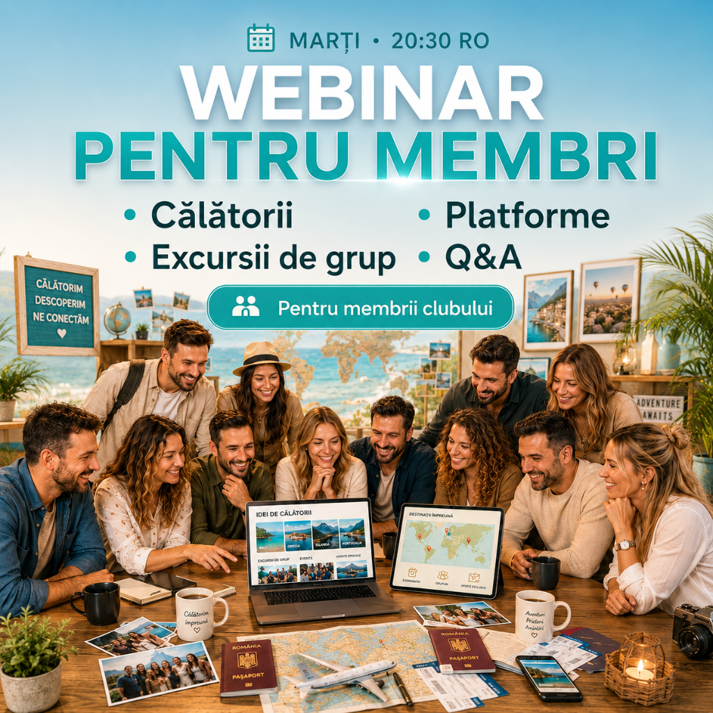 Webinar pentru Membri