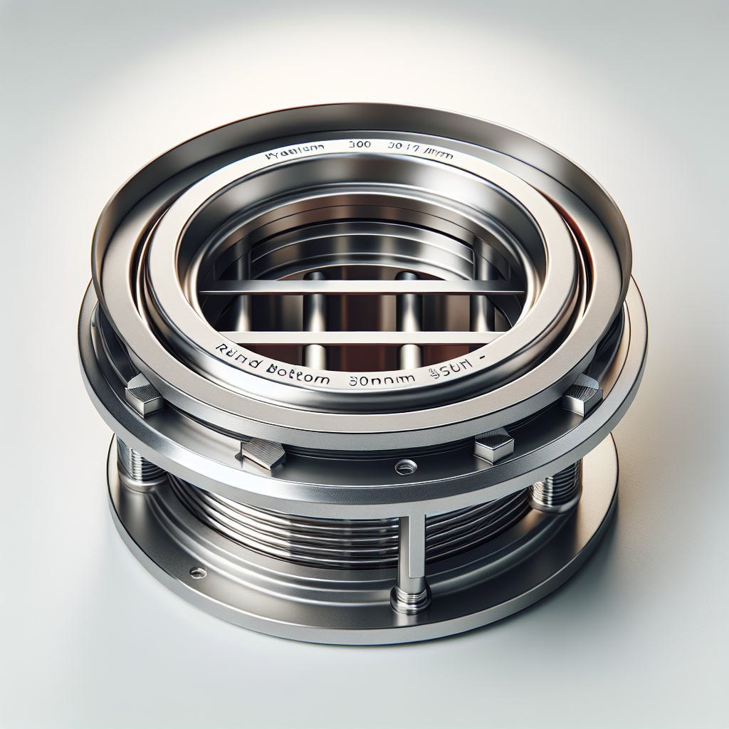 Dispositivo Inox Dreno Fundo Redondo 50mm Premium