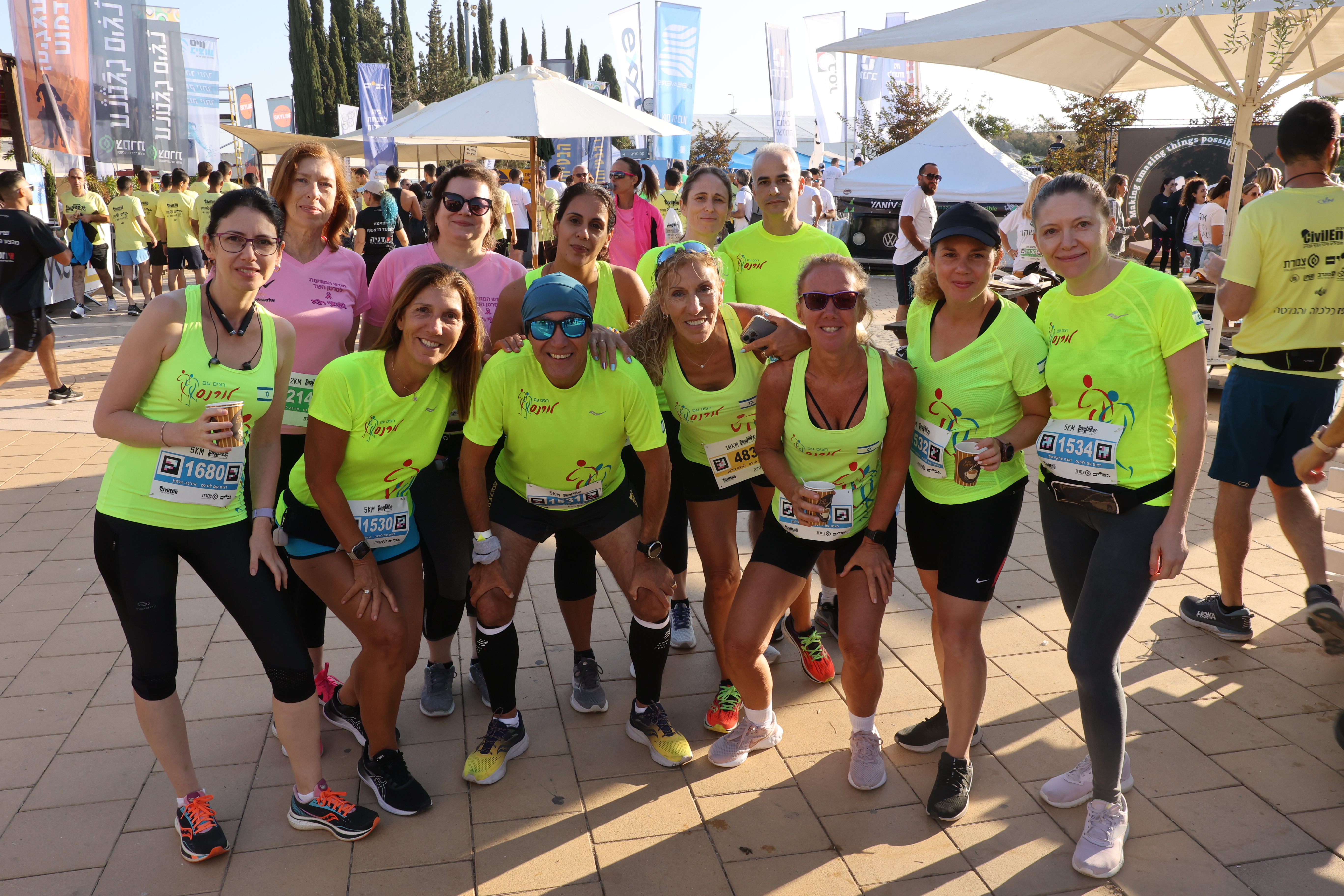 רגעים משותפים במתחם האירוע