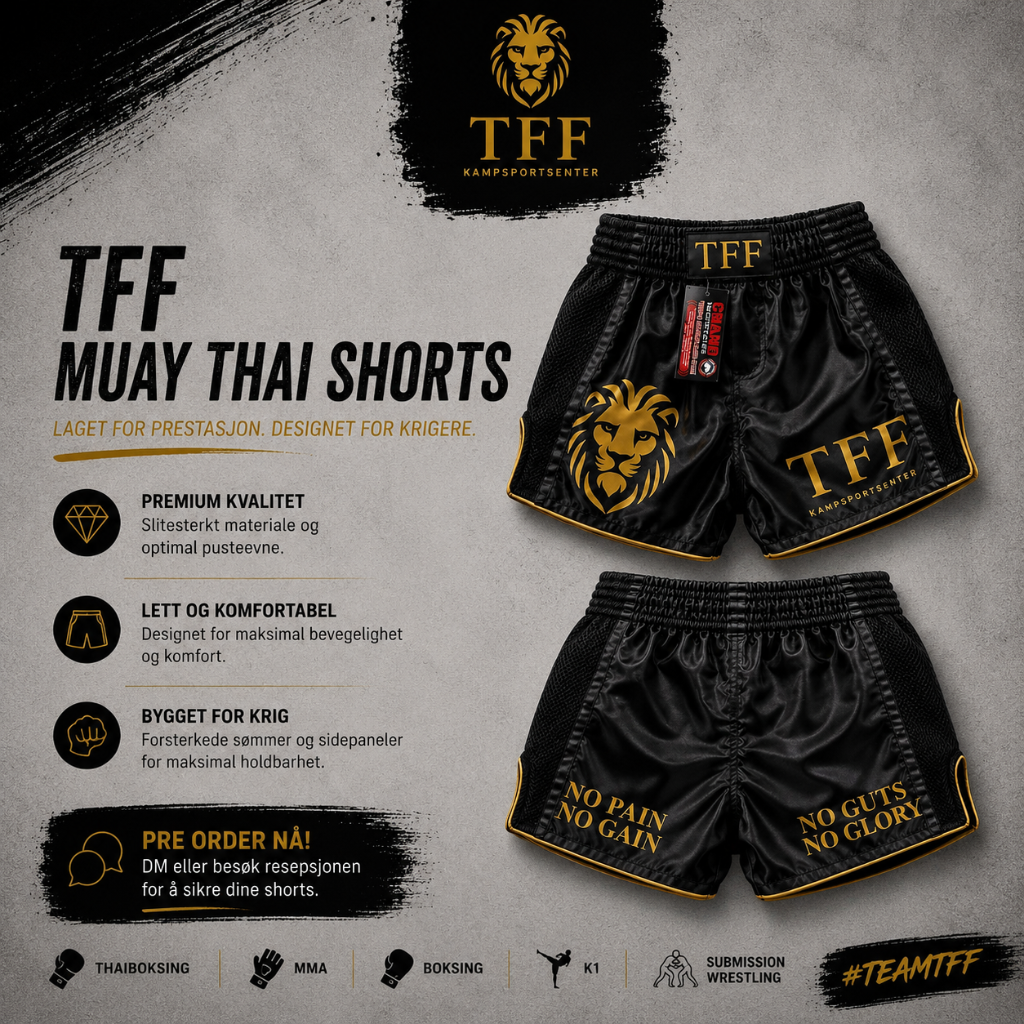TFF MUAY THAI SHORTS