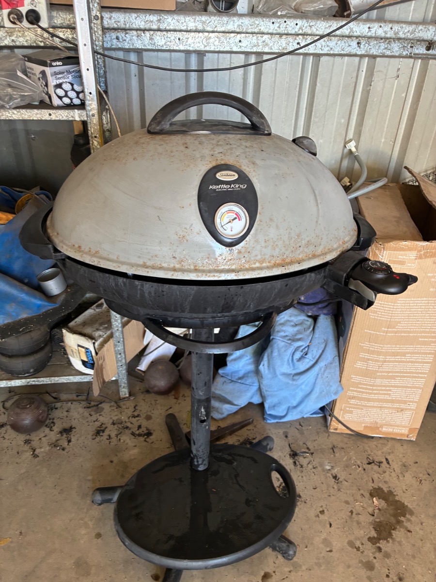 Sun Beam Electric BBQ & Sunbeam Fry Pan