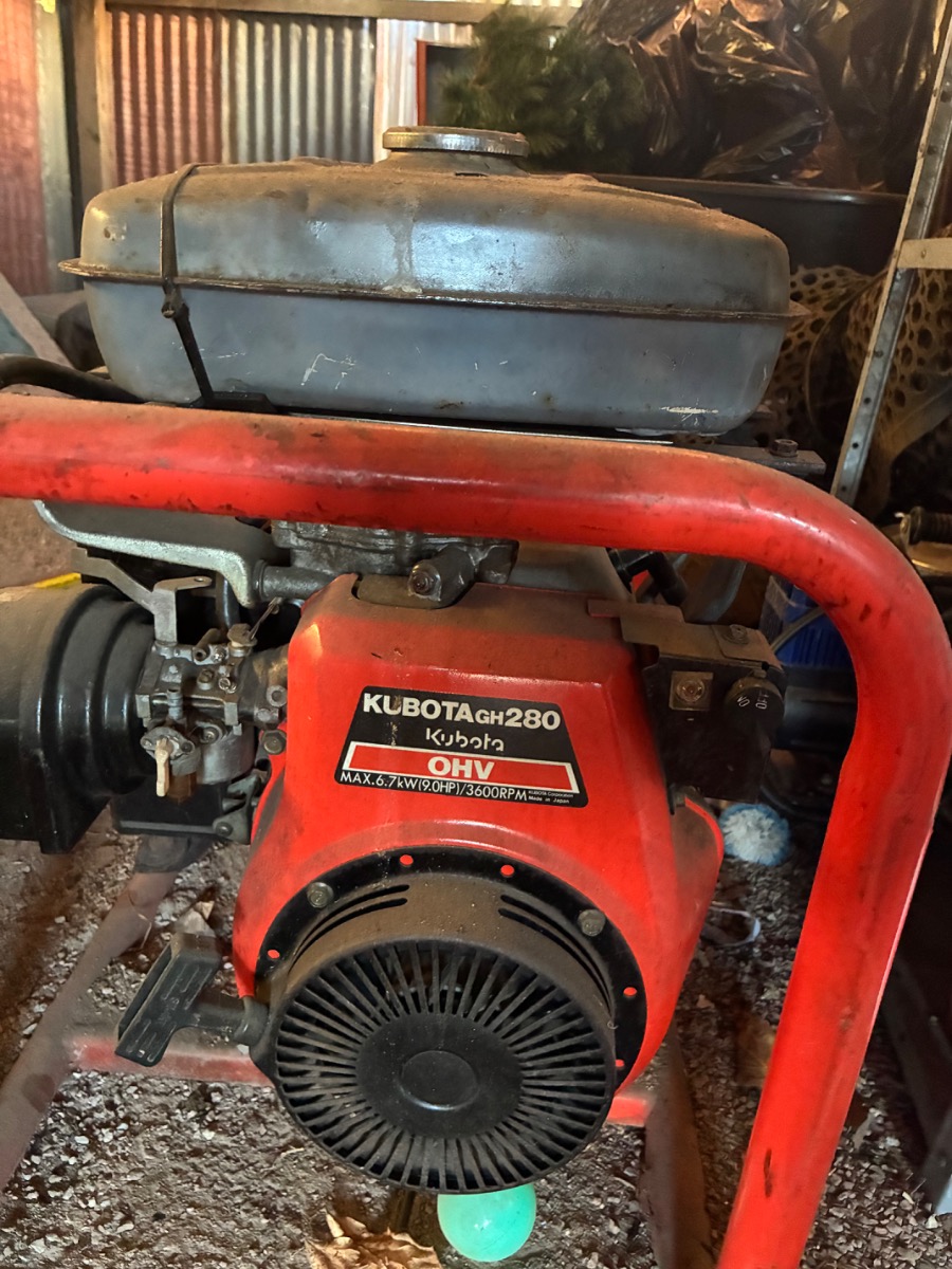 Kubota 3.5kva Generator