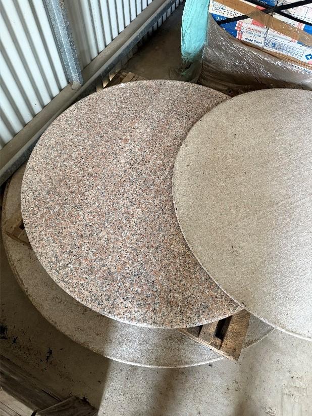 Circle Granite Slabs 2 sizes available
