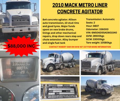 Mack Metro liner