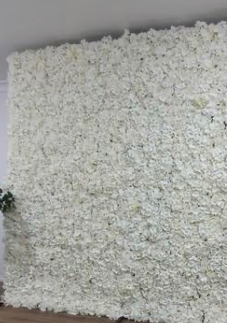 SOLD Pending - Hydrangea Flower Wall