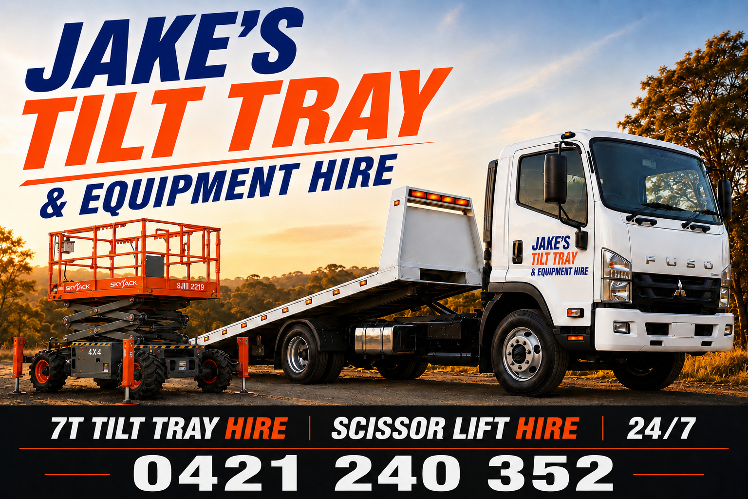 Jakes Tilt Tray & Equipment Hire