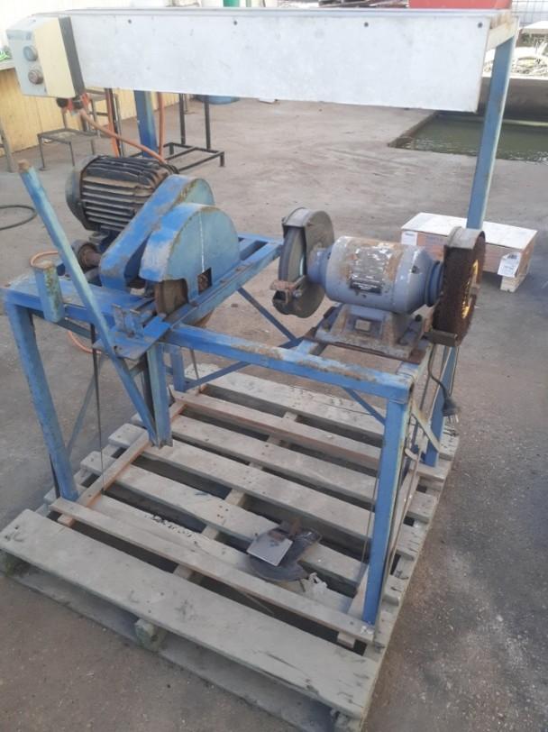 Pedestal Grinder and circular saw