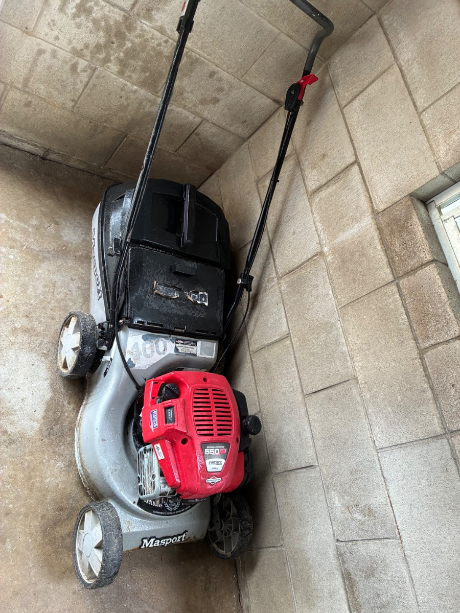 Electric start mower