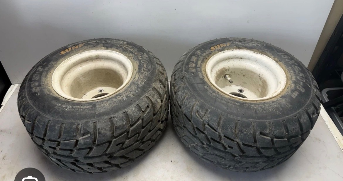 Yamaha  banshee Tyres and rims 