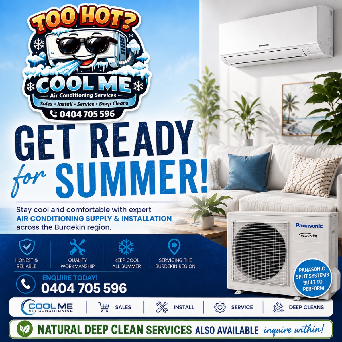 Pre Summer supply & installation specials 