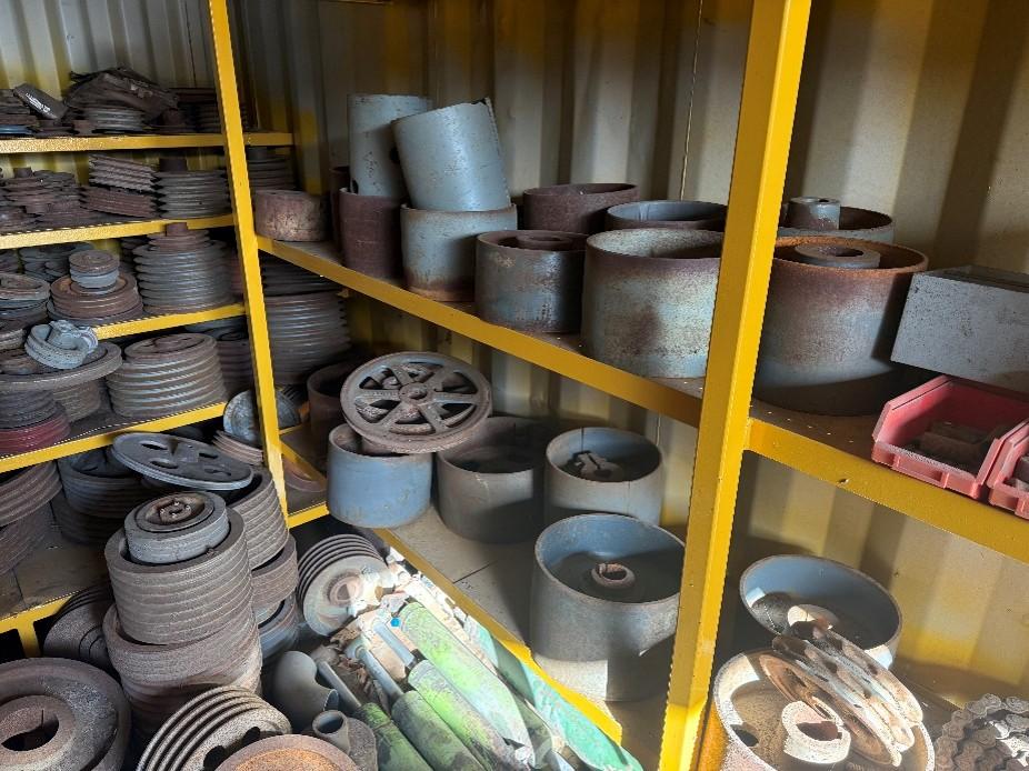Flat and multiple pulleys