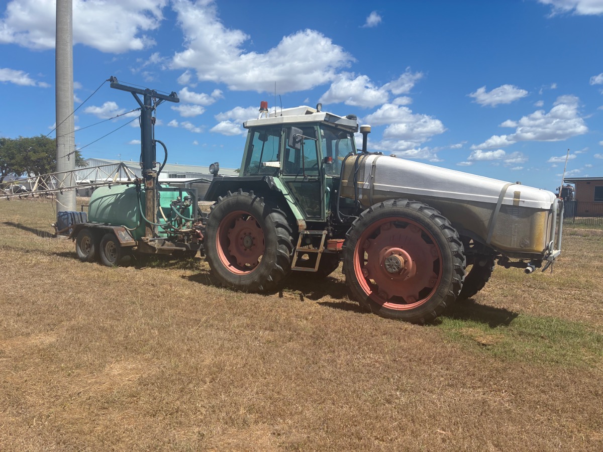 Tractor and Spray rig