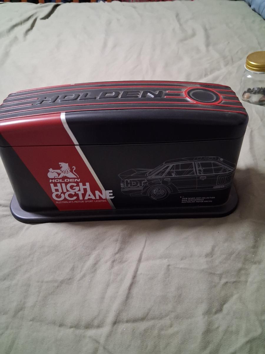 Holden tin 50c collection coins