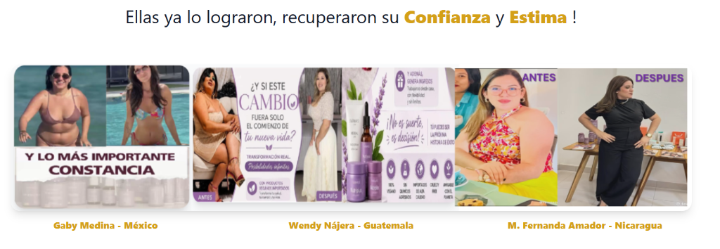 Galería de transformaciones antes y después