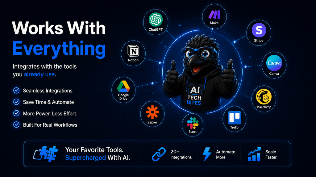 Works With Everything — ChatGPT, Notion, Canva and more