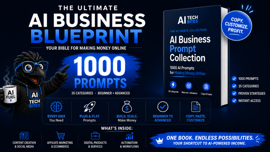 The Ultimate AI Business Blueprint — 1000 AI Prompts to Build, Grow & Scale