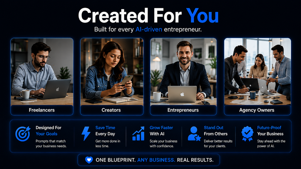 Created For You — Built for every AI-driven entrepreneur