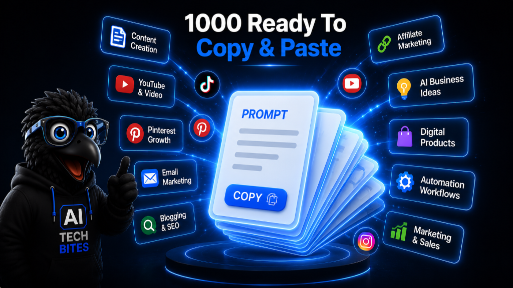 1000 Ready To Copy & Paste Prompts