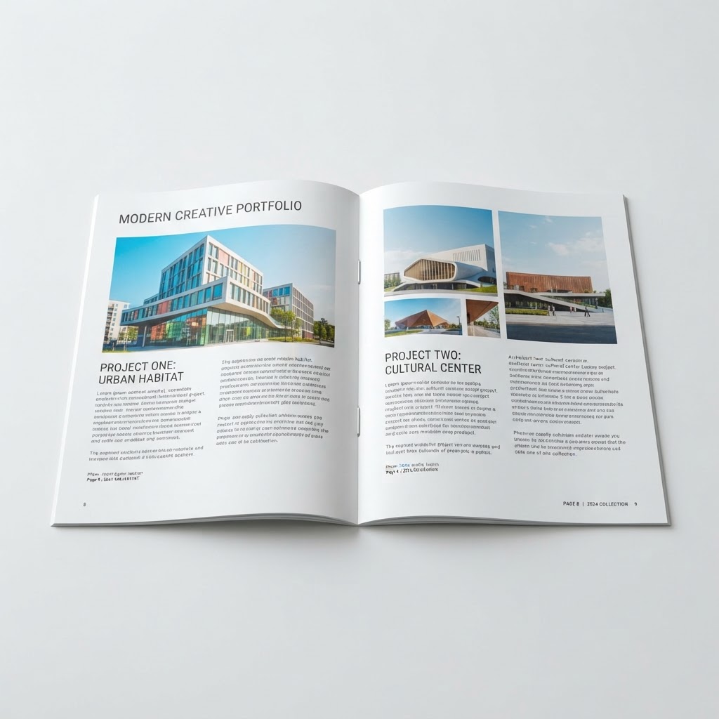 Saddle Stitched Magazine