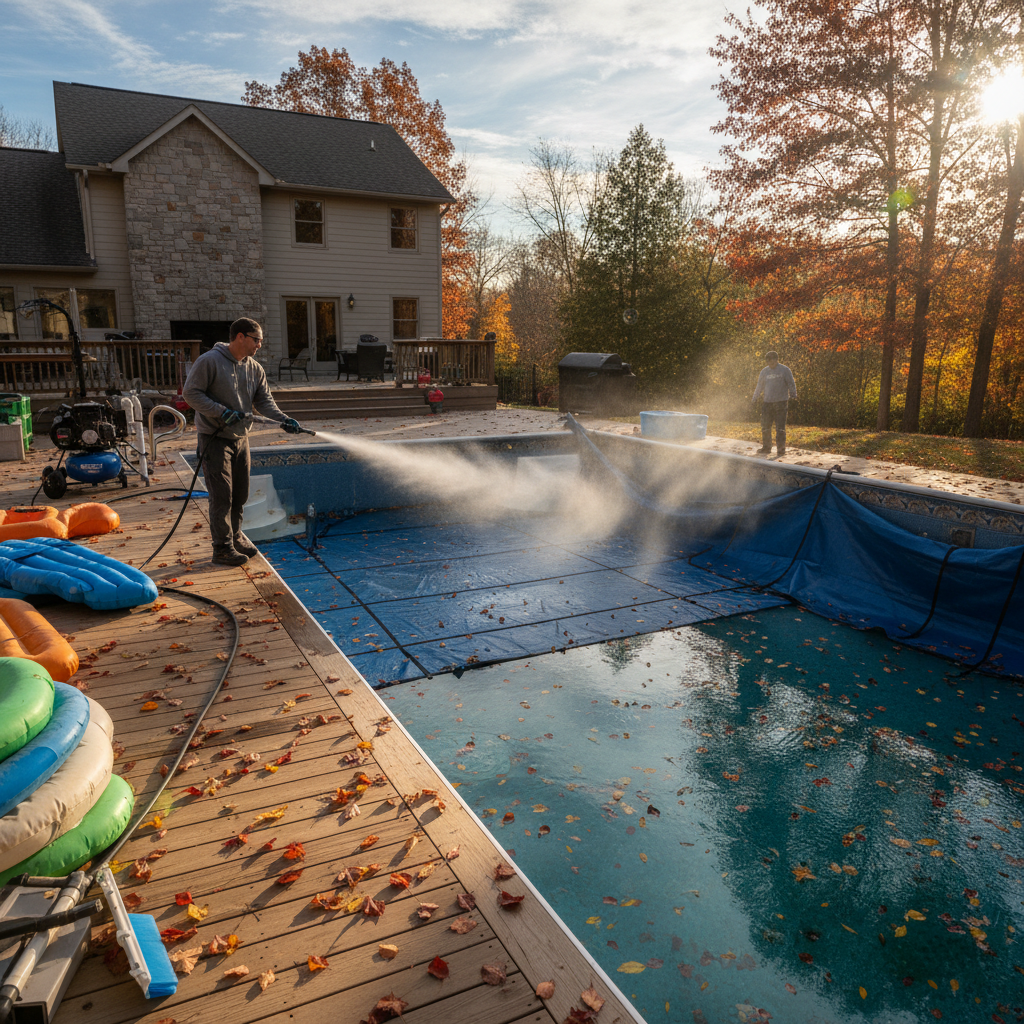 Complete Pool Winterization: Step-by-Step Preparation