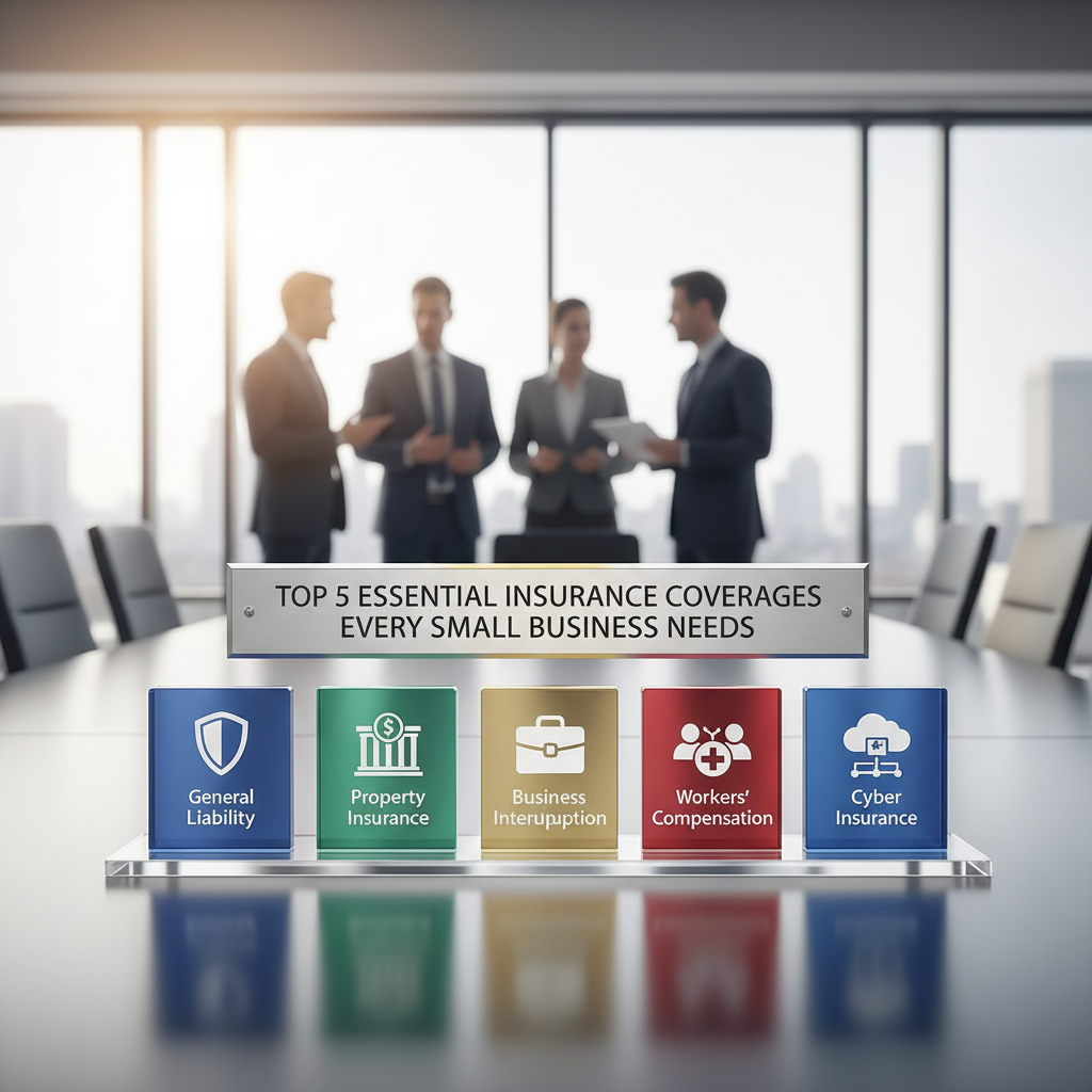 "Top 5 Essential Insurance Coverages Every Small Business Needs"
