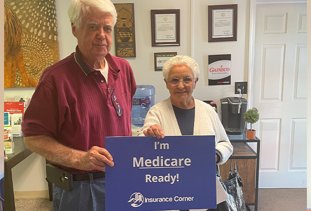 Couple enrolled in Medicare Advantage