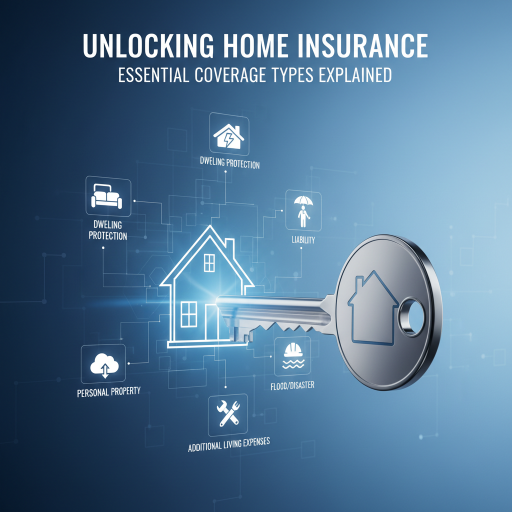 "Unlocking Home Insurance: Essential Coverage Types Explained"