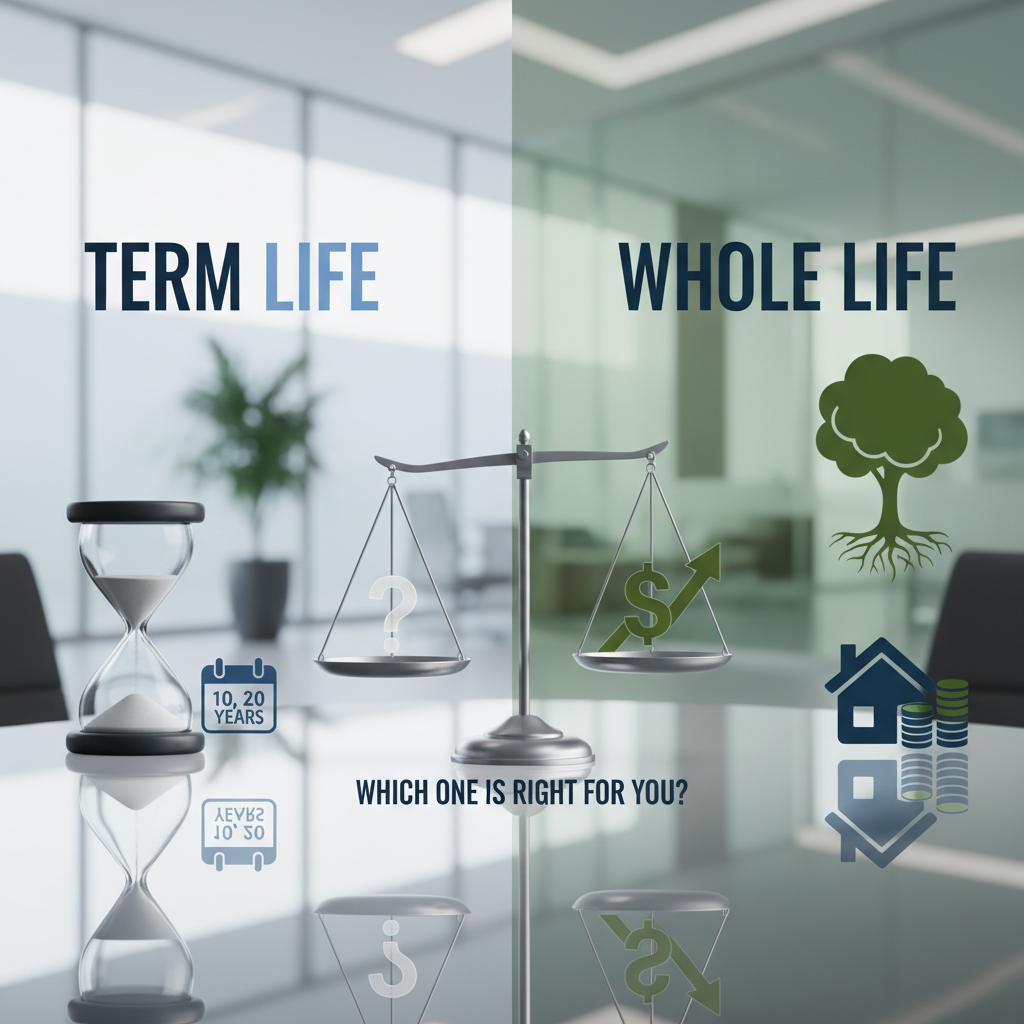 "Term vs Whole Life Insurance: Which One is Right for You?"
