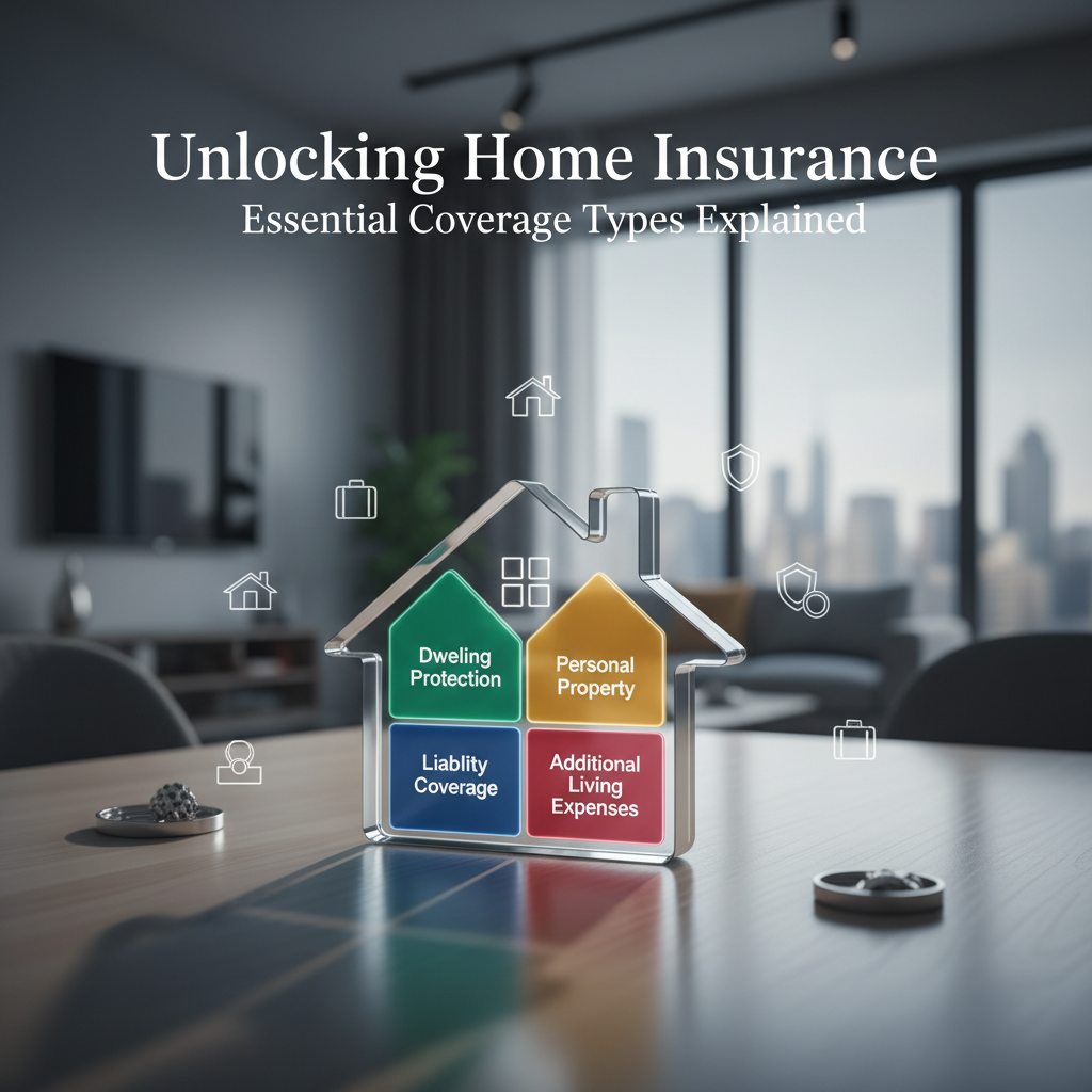 "Unlocking Home Insurance: Essential Coverage Types Explained"