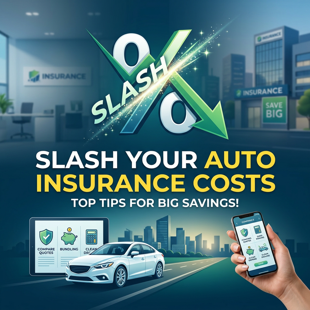 "Slash Your Auto Insurance Costs: Top Tips for Big Savings!"