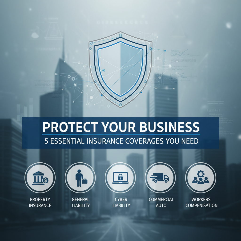 "Protect Your Business: 5 Essential Insurance Coverages You Need"