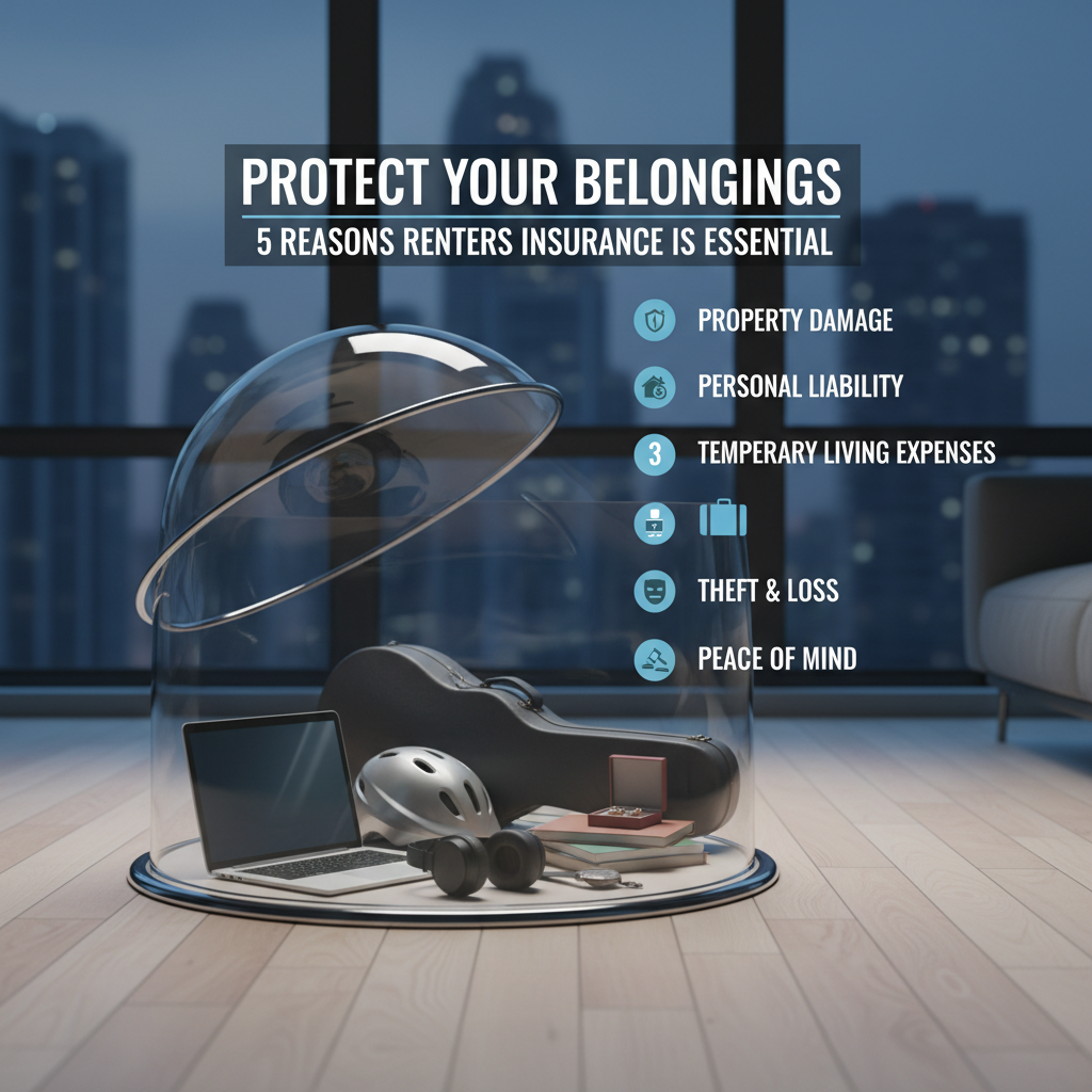 "Protect Your Belongings: 5 Reasons Renters Insurance is Essential"