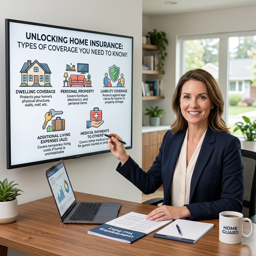 "Unlocking Home Insurance: Types of Coverage You Need to Know!"
