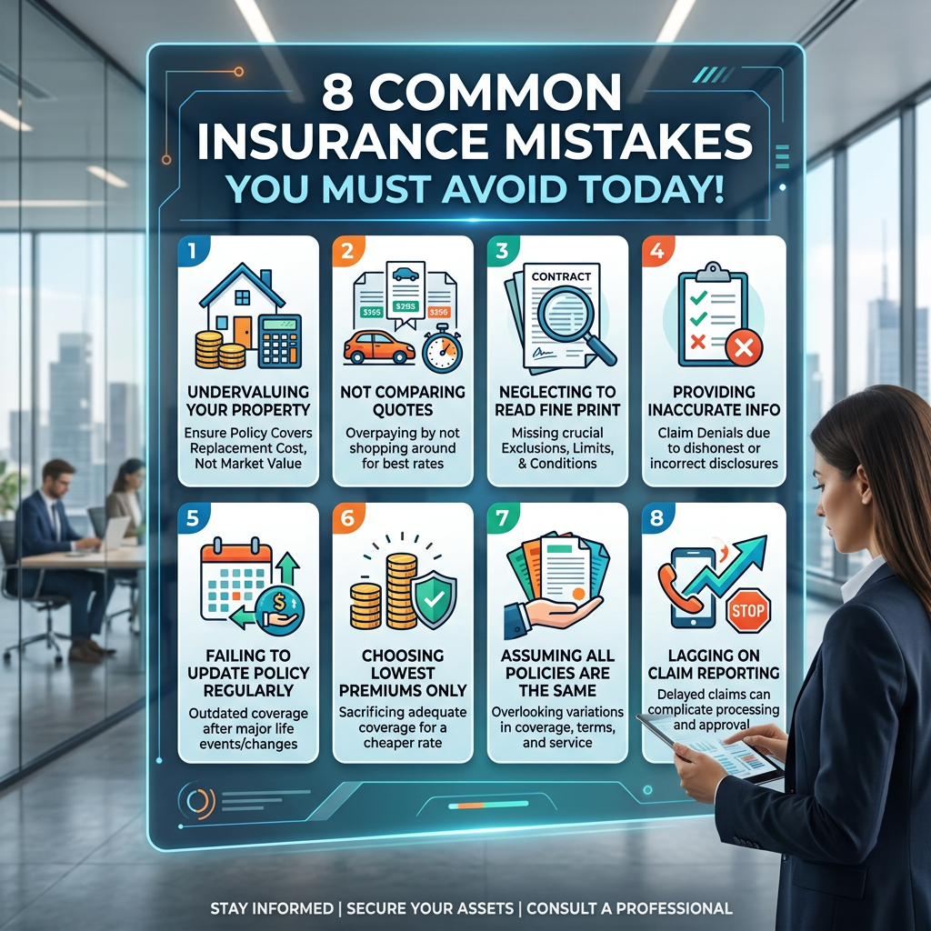 "8 Common Insurance Mistakes You Must Avoid Today!"