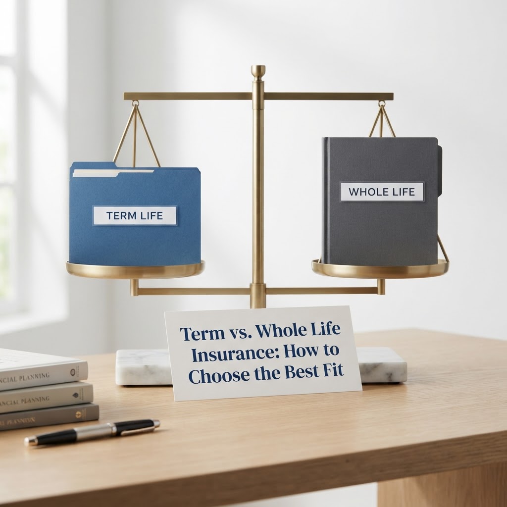 Here are a few options for your blog post title, categorized by their "hook":

**The Comparison/Guide Approach (Best for SEO)**
*   Term vs. Whole Life Insurance: How to Choose the Best Fit
*   Term vs. Whole Life Insurance: Which One Is Right for You?

**The Benefit-Driven Approach (Higher Click-Through Rate)**
*   Term vs. Whole Life Insurance: Making the Smart Choice
*   Life Insurance Decoded: Term vs. Whole Life Explained

**The Punchy/Concise Approach**
*   Term vs. Whole Life Insurance: The Ultimate Guide
*   Choosing Life Insurance: Term or Whole Life?

**SEO Tip:** The title **"Term vs. Whole Life Insurance: How to Choose the Best Fit"** is likely your strongest option because it hits the exact keyword phrase people search for while promising a solution to the reader's problem.