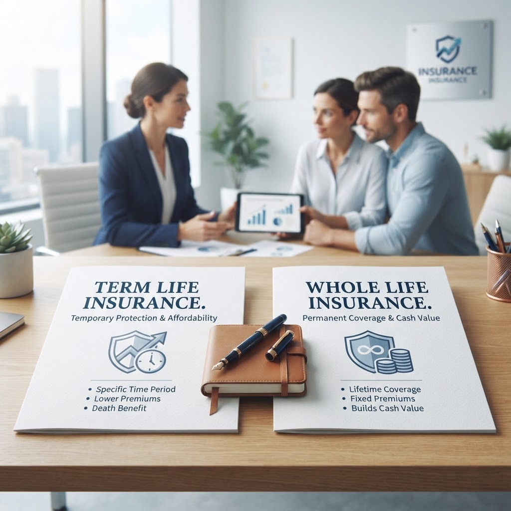 Here are a few options for your blog post title, optimized for SEO and click-through rates:

**Best Overall (Balanced & Clear):**
*   Term vs. Whole Life Insurance: Which One Is Right for You?

**Benefit-Focused (High Curiosity):**
*   Term vs. Whole Life Insurance: How to Choose the Best Policy

**Direct & Authoritative:**
*   Term vs. Whole Life Insurance: A Simple Guide to Choosing

**Action-Oriented:**
*   Should You Buy Term or Whole Life Insurance? (A Comparison)

**Best for Search Intent (SEO focused):**
*   Term vs. Whole Life Insurance: Key Differences Explained

**My recommendation:** 
> **Term vs. Whole Life Insurance: Which One Is Right for You?** 
*(It directly addresses the user’s problem while remaining under the 60-character limit to ensure it displays perfectly in Google search results.)*