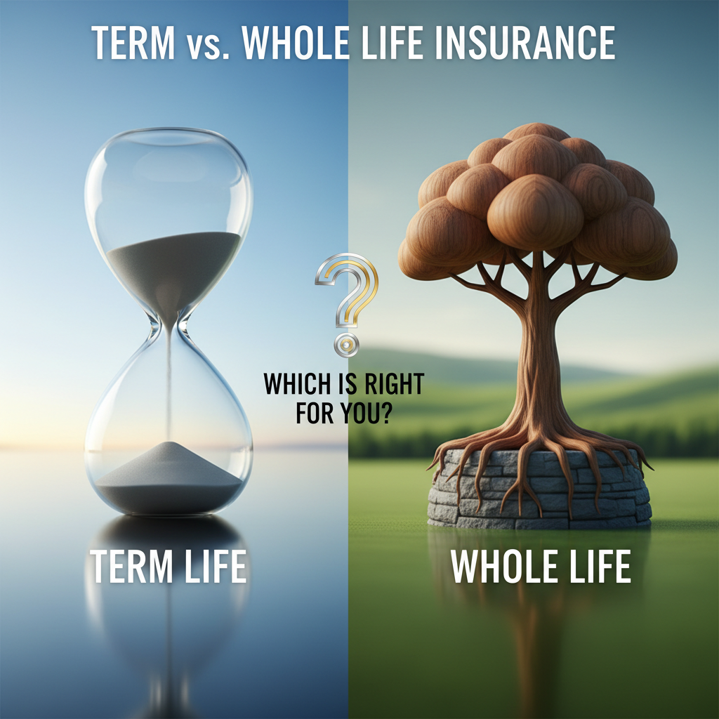 "Term vs. Whole Life Insurance: Which is Right for You?"