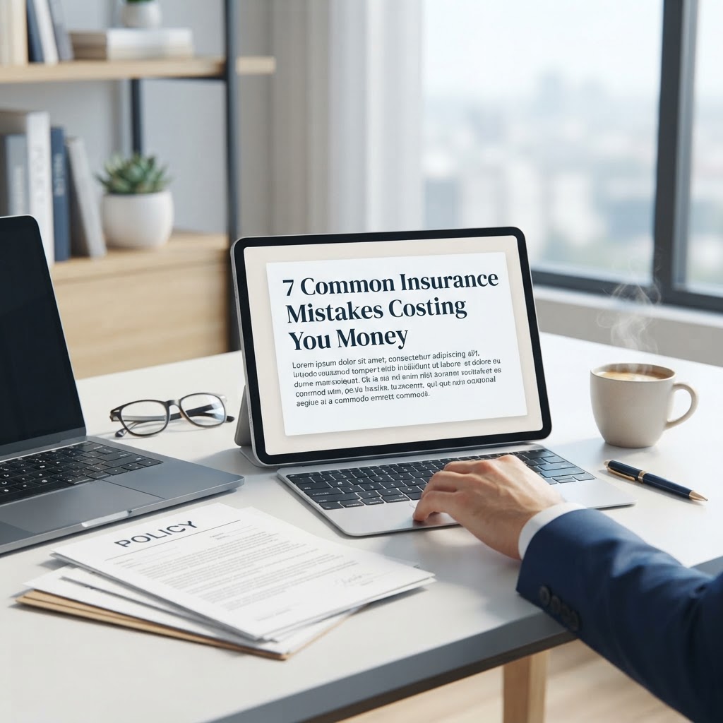 Here are a few options for your blog post title, keeping them under 60 characters and optimized for clicks:

**Option 1 (Direct & Authoritative):**
7 Common Insurance Mistakes Costing You Money

**Option 2 (Urgency-Focused):**
Are You Protected? 5 Insurance Mistakes to Avoid Now

**Option 3 (Benefit-Driven):**
Don’t Get Burned: Top Insurance Mistakes to Avoid Today

**Option 4 (How-to Style):**
How to Avoid Costly Insurance Mistakes (A Quick Guide)

**Option 5 (Punchy & Engaging):**
Stop Losing Money: Avoid These 6 Common Insurance Errors

**SEO Tip:** If you are targeting a specific niche (like "Life Insurance" or "Car Insurance"), replace the word "Insurance" with your specific term to rank better in search results.